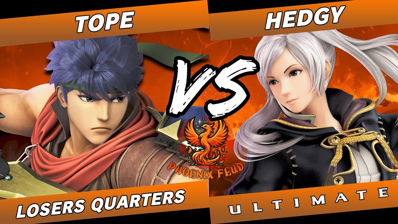 Phoenix Feud - Tope (Ike) vs Hedgy (Robin) - Losers Quarters- Ultimate Singles