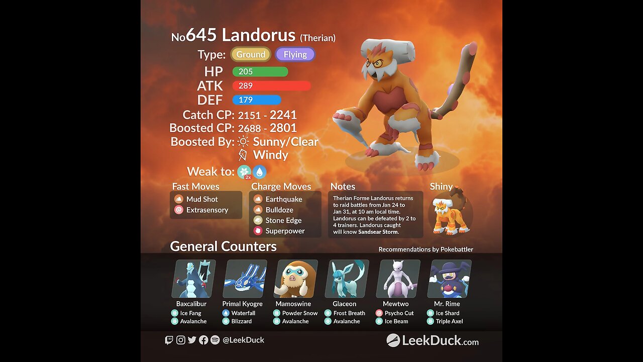 My First Set Of Therian Landorus Raids, Pokémon GO