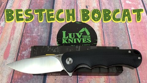 Bestech Bobcat G10 Linerlock/includes disassembly/ New model for 2020