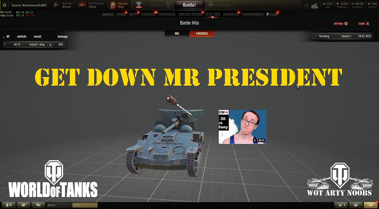 'Get Down Mr President' Stream on 29 July 2023 - The View From My Artys