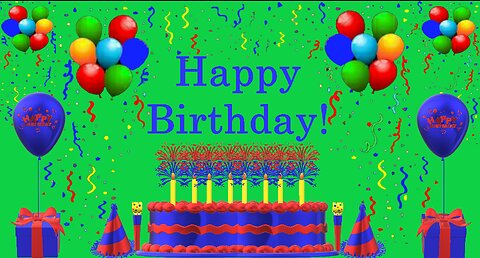 Happy Birthday 3D - Happy Birthday - Happy Birthday To You - Happy Birthday Song