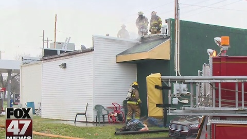 Fire damages sandwich shop in Lansing Township