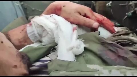 Russian Marines were hit by a copter in the Kharkiv region