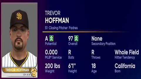 How To Create Trevor Hoffman Mlb The Show 22