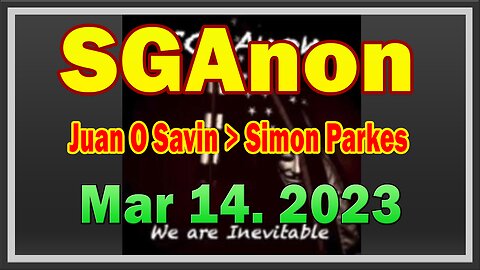 SG Anon + Juan O Savin & Simon Parkes Huge Intel Stream 3/14/23: What Really Happened On J6 & TRUMP