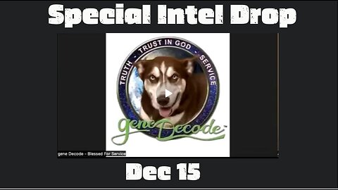 Gene Decode & AJ Roberts- Special Intel Drop That Will Change The Game All Together! Dec 15!