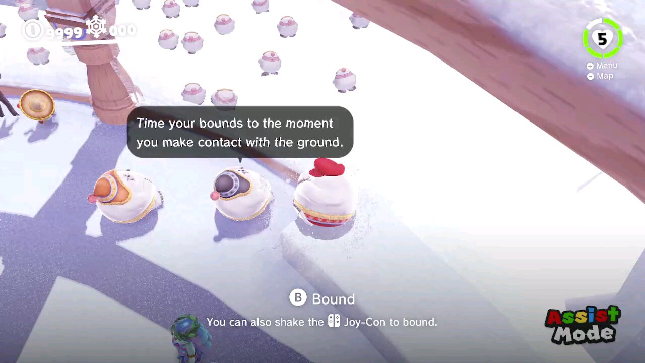 Out of Bounds in Snow Kingdom - Super Mario Odyssey