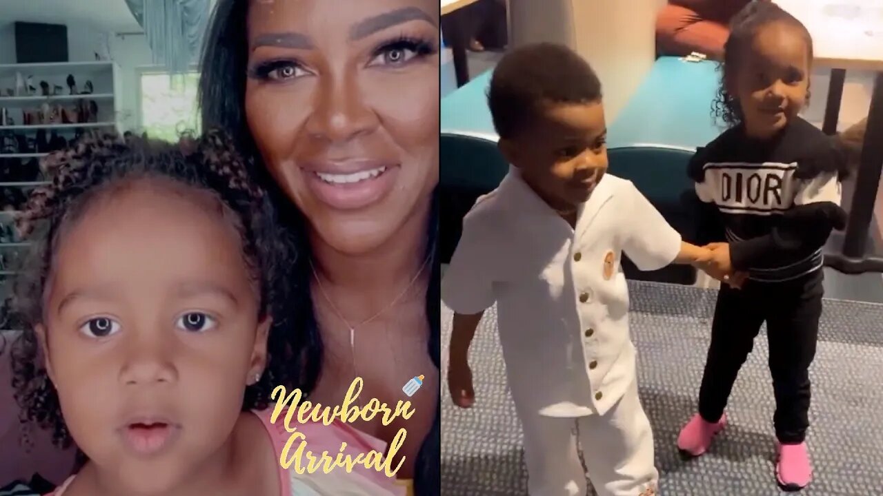 Kenya Moore's Daughter Brooklyn Wants Mommy To Put Lil Baby's Son Loyal On Live! 😍