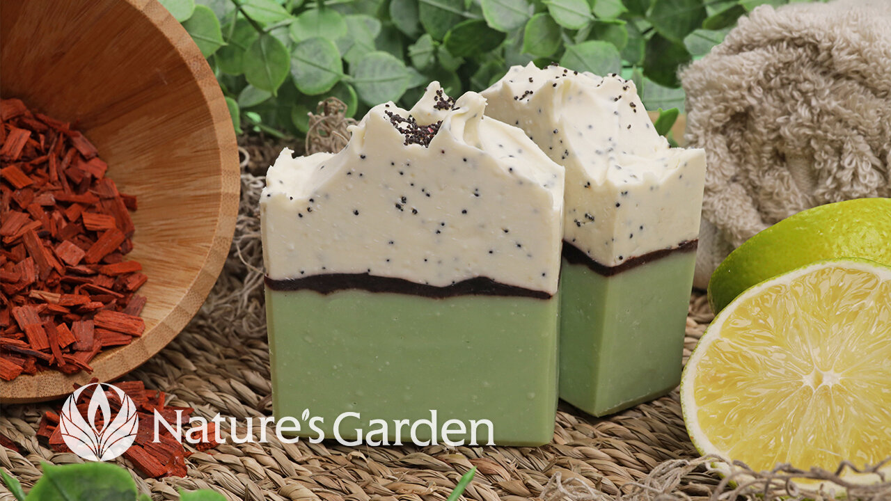 Whip Up a Layered CP Soap with Natures Garden