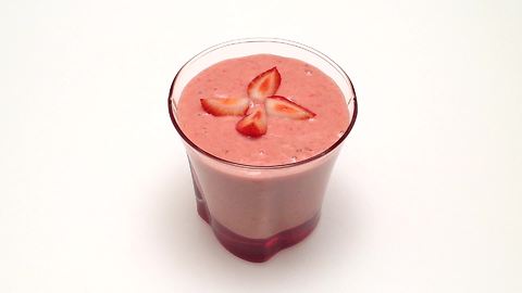 Comment faire un smoothie aux fraises et à la banane