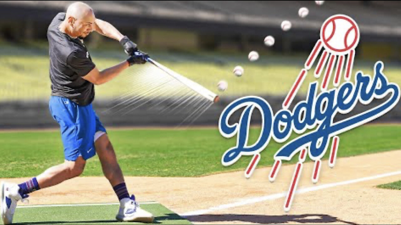 OFF-SEASON HITTING WORKOUT AT DODGER STADIUM | MOOKIE BETTS