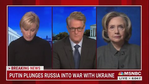 Hillary Praises Biden's Handling Of Russia's Invasion While Bashing Trump