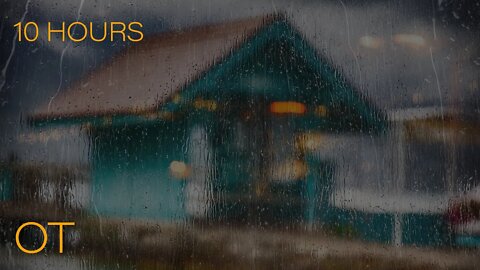 It’s Rainy Out There | Le Bistrot du Port, Sévrier, France | Soothing Rain Sounds for Relaxation