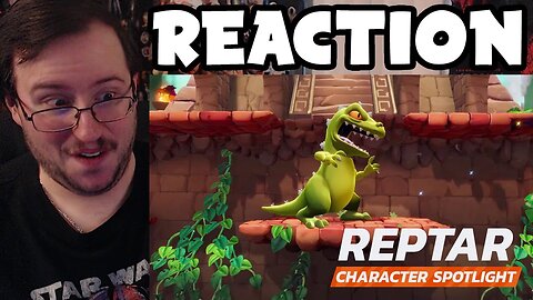 Gor's "Nickelodeon All-Star Brawl 2" Reptar Spotlight REACTION