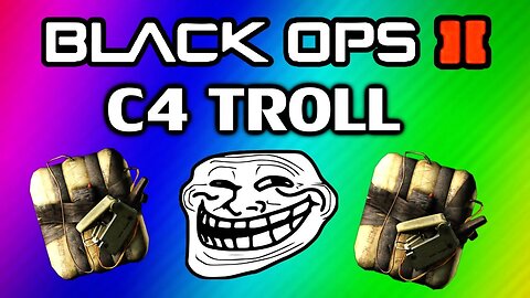 Black Ops 2 C4 Glitch Trolling - Suicide Troll on Drone (Montage and Tutorial Funny Moments) (1)