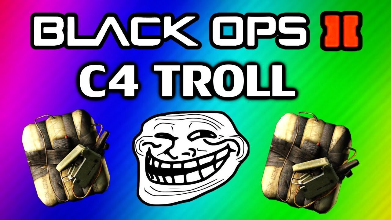 Black Ops 2 C4 Glitch Trolling - Suicide Troll on Drone (Montage and Tutorial Funny Moments) (1)