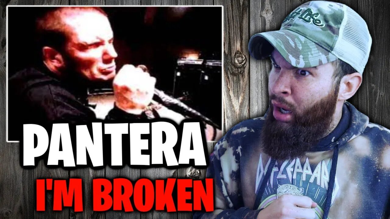 PANTERA - I'M BROKEN (REACTION!!!)