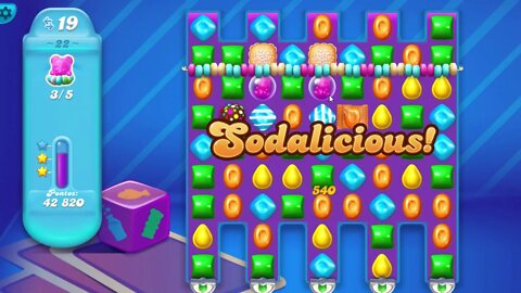 Candy Crush Soda Saga Level 22