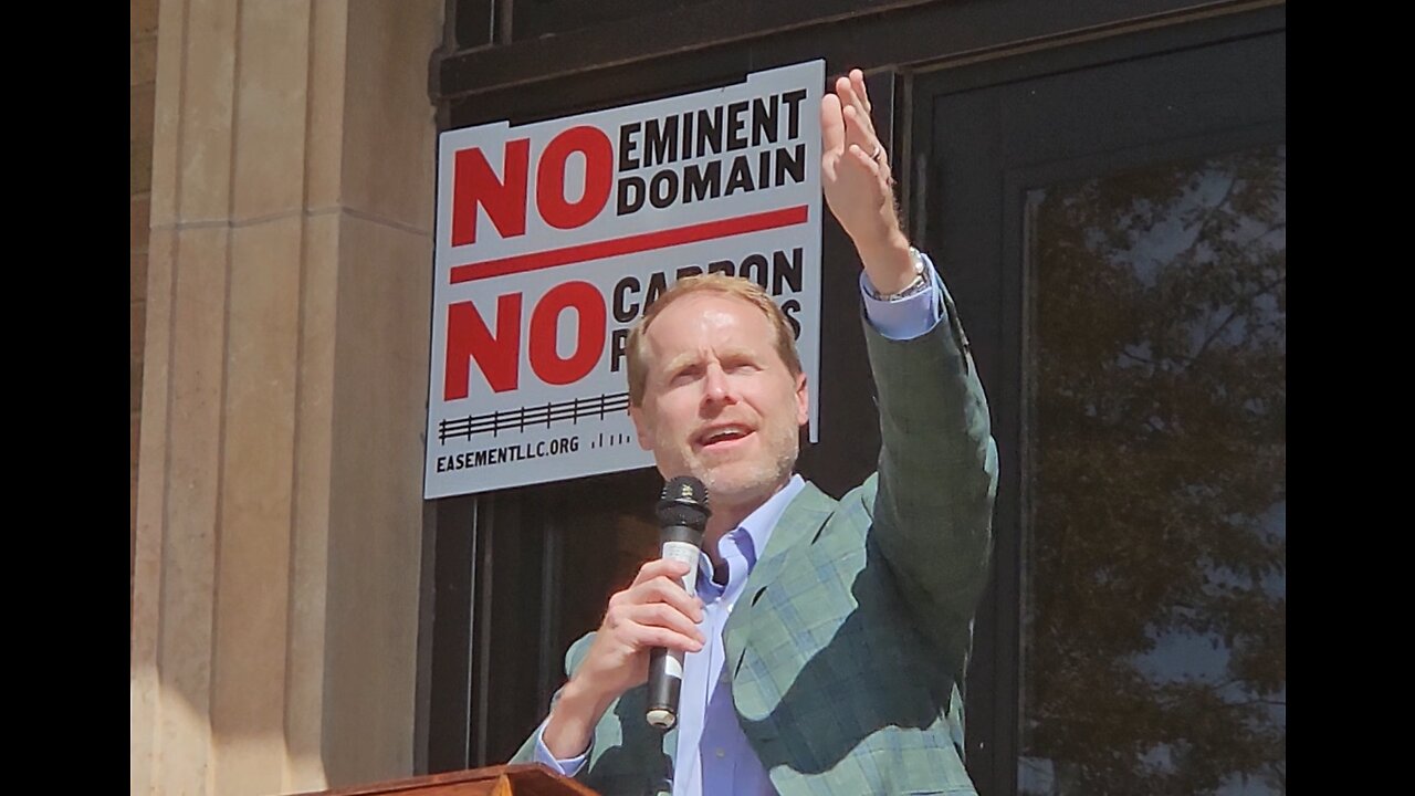 Rep Scott Odenbach: Constitutional Rights come first - Leola, SD Rally