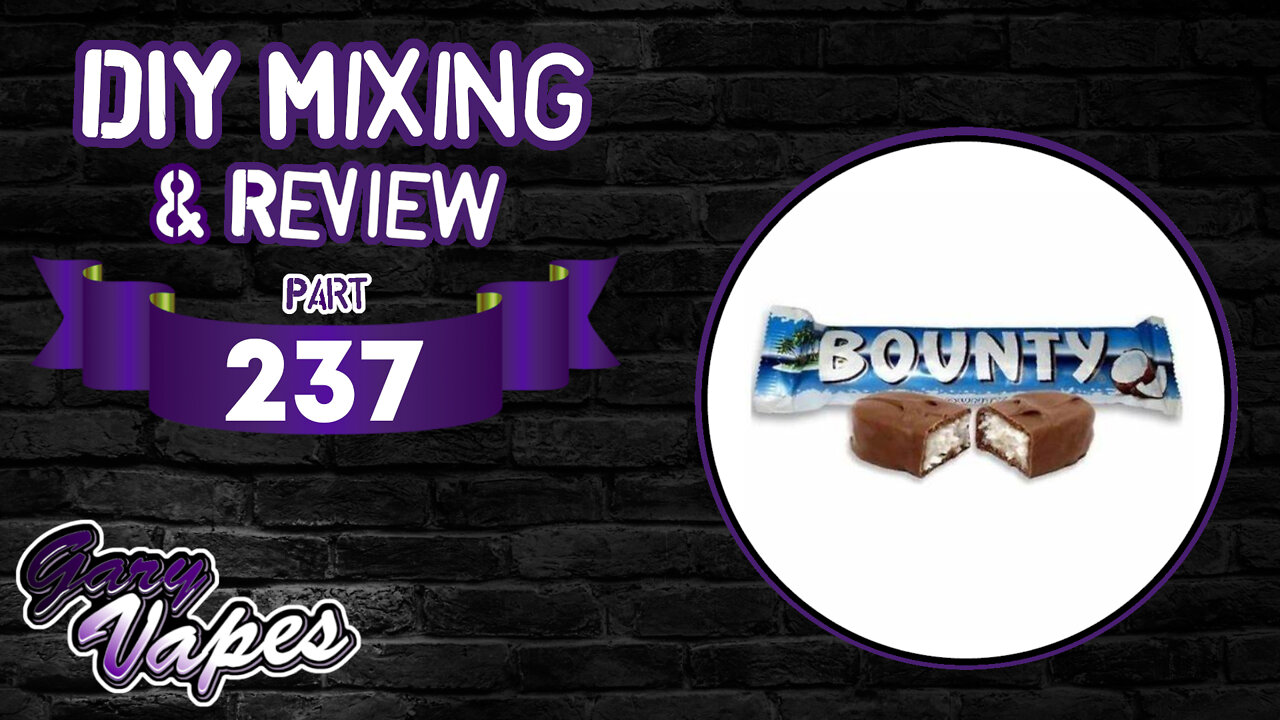 DIY E juice Mixing and Review! Bounty By Sheerluck_Ohms