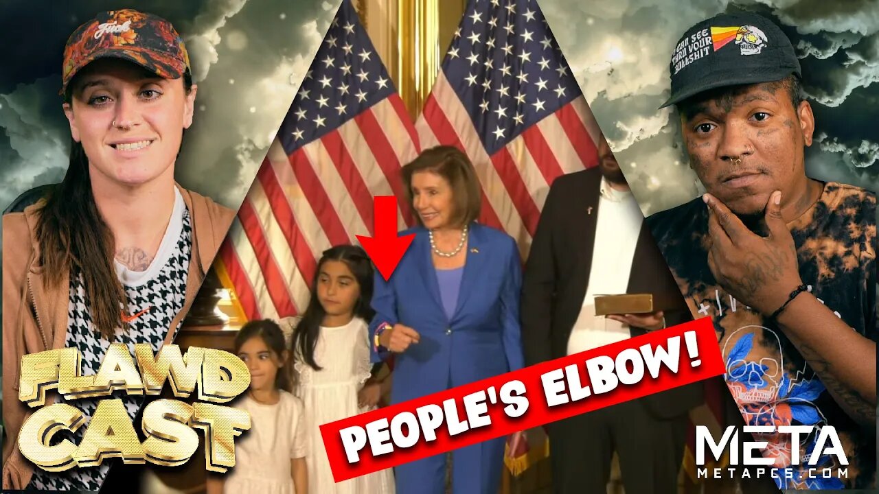 Nancy Pelosi VICIOUSLY ELBOWS little girl at Mayra Flores Congress Swear-In | The Flawdcast