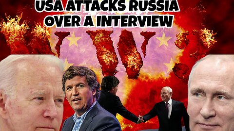 USA ATTACKS RUSSIA BURNING DOWN THEIR BUILDINGS OVER AN INTERVIEW THIS COULD BE WW3