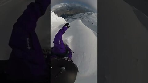 ADRENALINA AO DESSE ESSE MONTE DE NEVE !!! #shorts