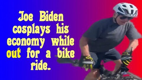 Biden cosplays the state of America, and it's economy.