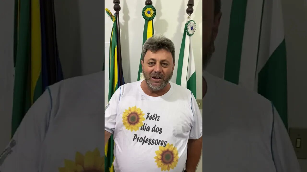 Mensagem do Prefeito Airton Agnolin aos Professores