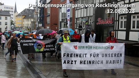 Regenspaziergang Recklinghausen - 12.08.2023