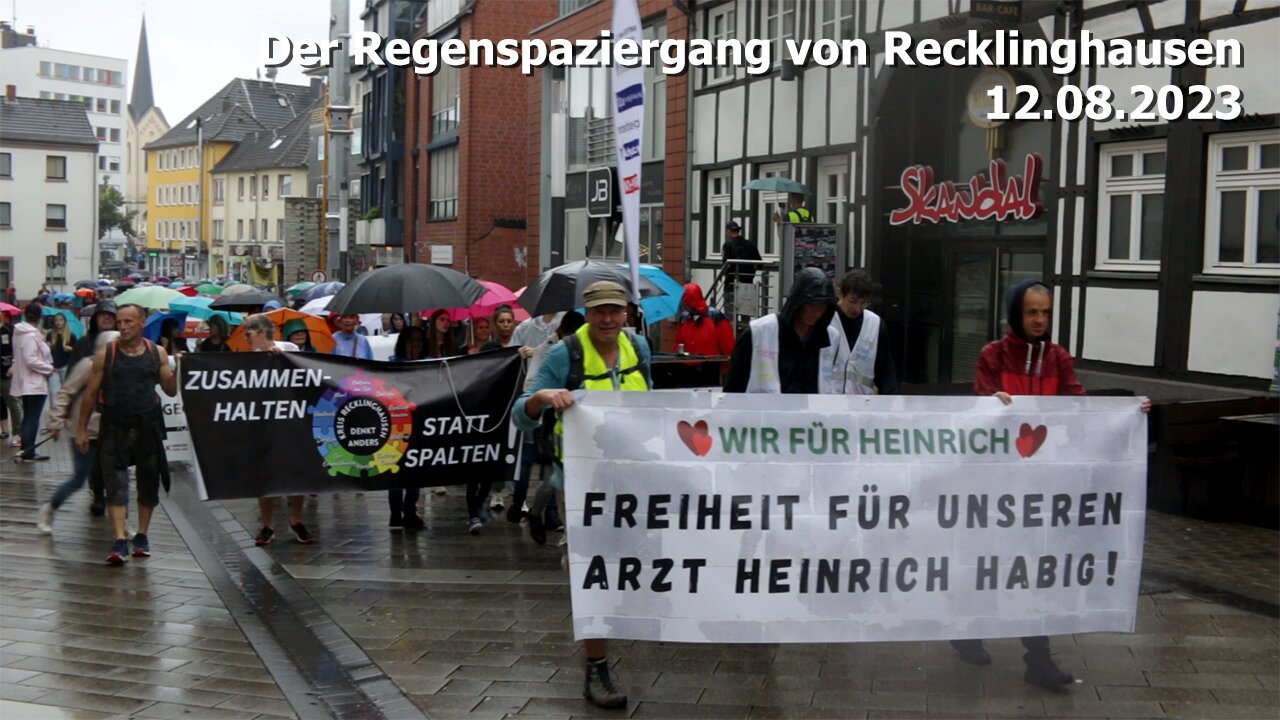 Regenspaziergang Recklinghausen - 12.08.2023