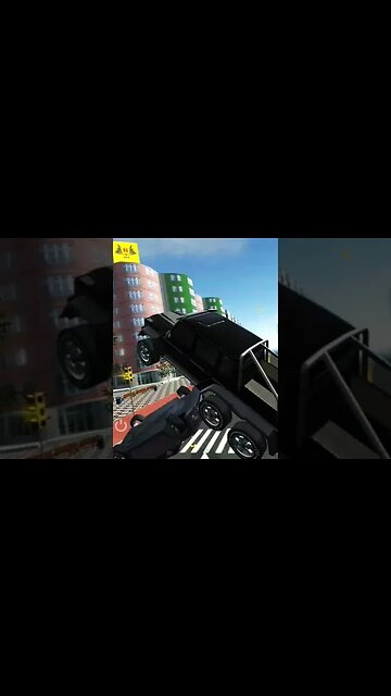 Mercedes 6×6 Accident On Overbrige | Car Simulator 2 #shorts #youtubeshorts #carsimulator2