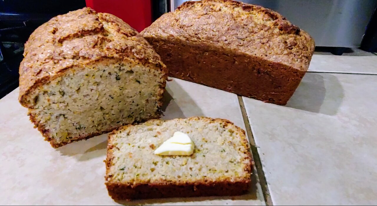 Sweet Zucchini Bread (A Veggie Posing As A Dessert)