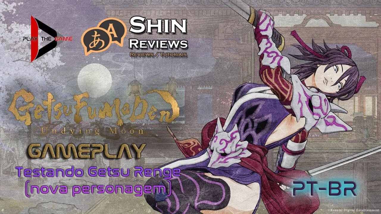 Getsu Fuma Den: Undying Moon - Testando Getsu Renge (Nova personagem Att v.0.2.8) [PT-BR][Gameplay]