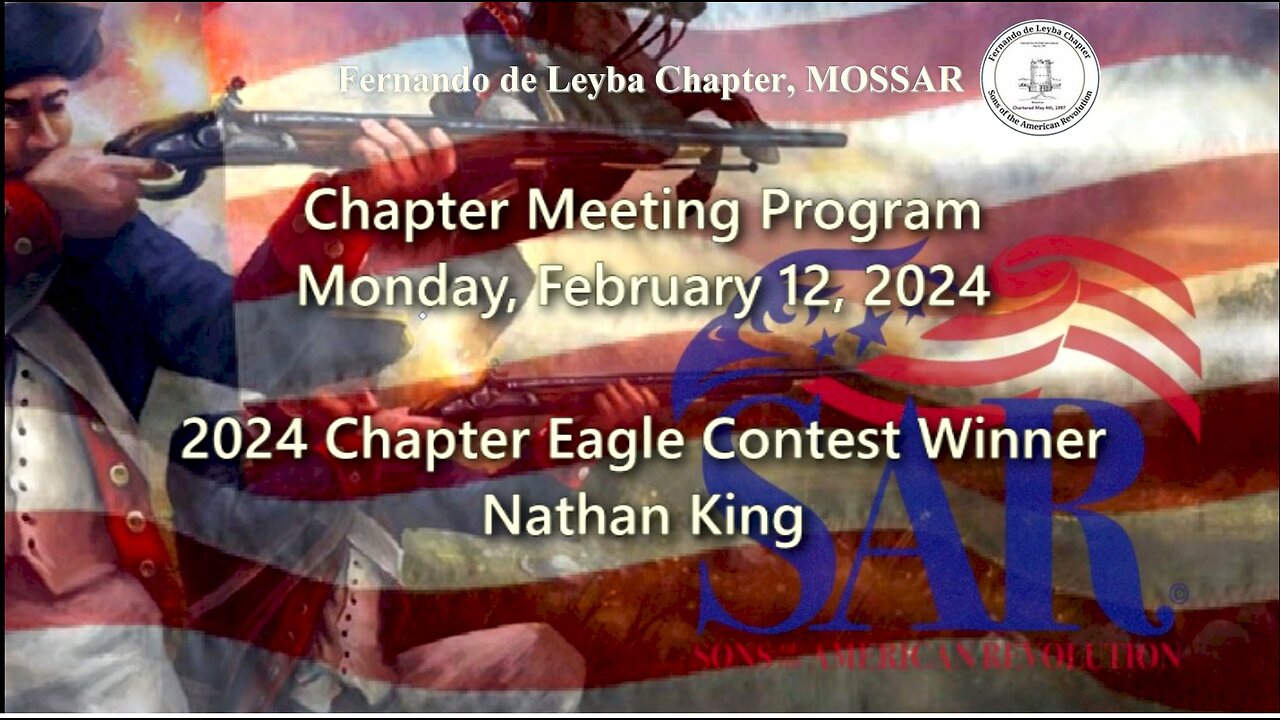 Fernando De Leyba Chapter Meeting Program - 02-12-2024