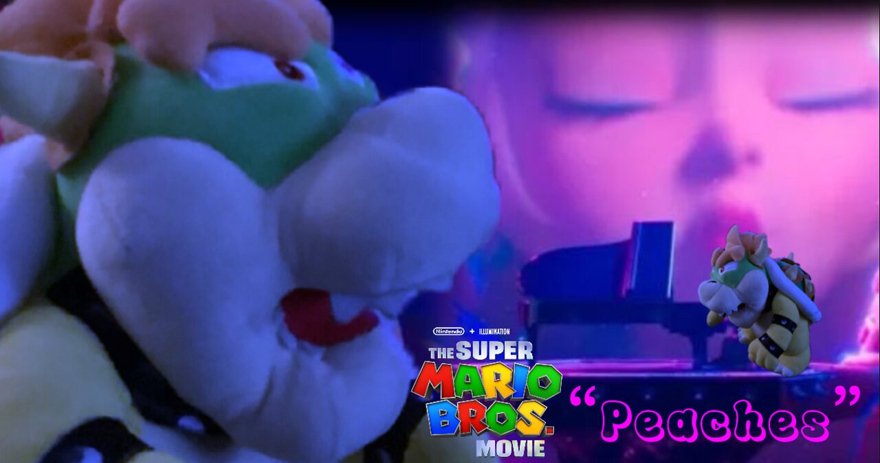 "Peaches" - Jack Black - The Super Mario Bros. Movie |Plush Edition!