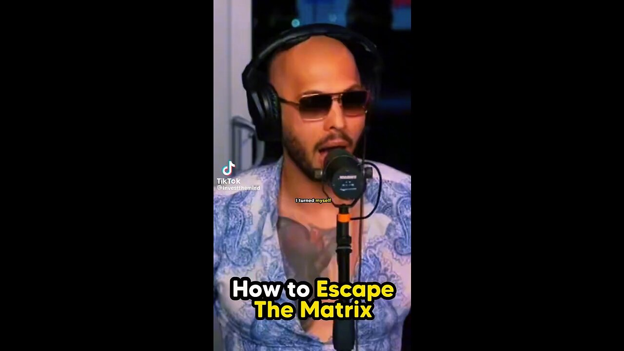Andrew on escaping the MATRIX