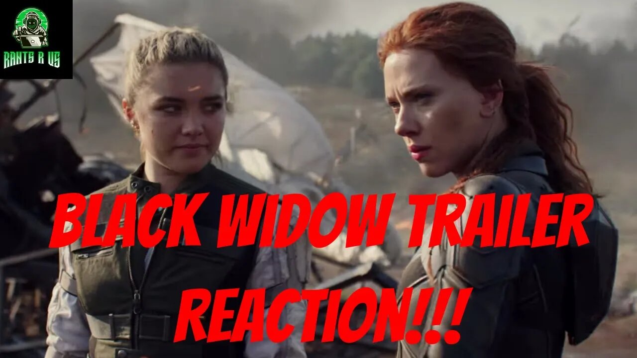 Black Widow New Trailer Reaction!!!