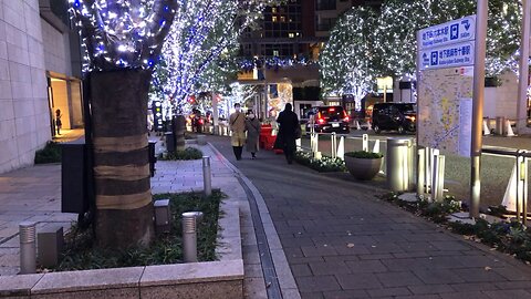 Christmas lights in Tokyo