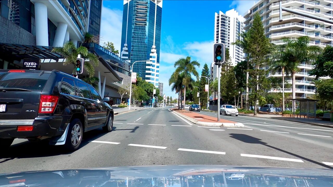 Driving on The Gold Coast || AUSTRALIA || Queensland