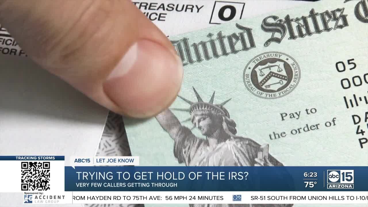 Trying to reach the IRS? Very few callers getting through