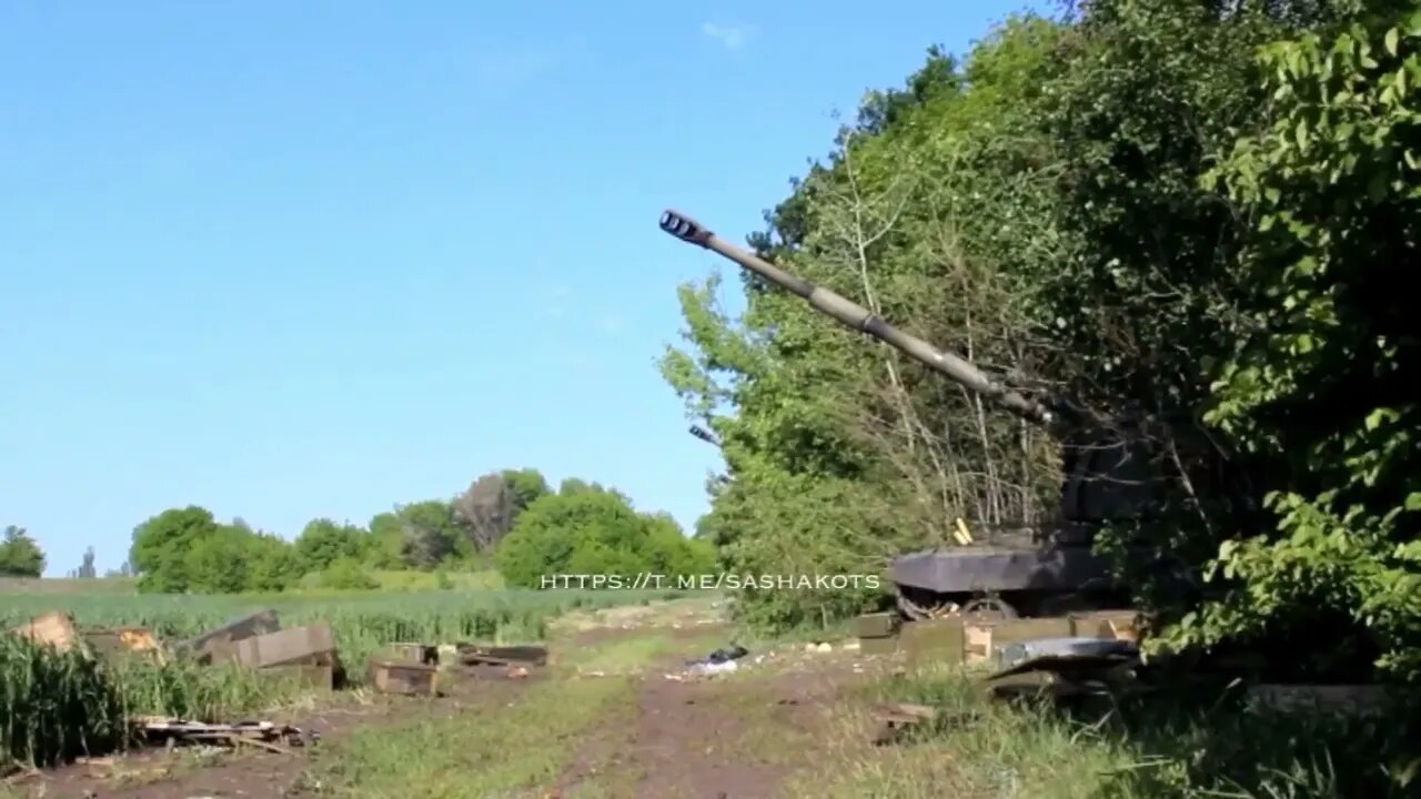 During Reconnaissance Artillery Of The "Brave" Had No Choice But To DemilitariZed A Ukrainian "MLRS"