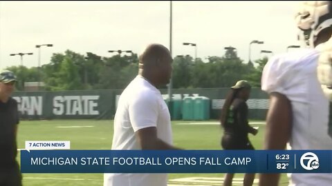 Mel Tucker only looking forward as Michigan State opens fall camp