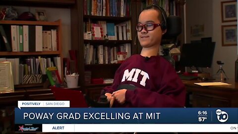 Poway High grad continues to beat odds, excels at MIT