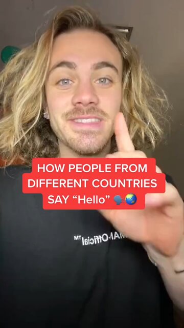 HOW TO SAY HELLO IN DIFFERENT COUNTRIES