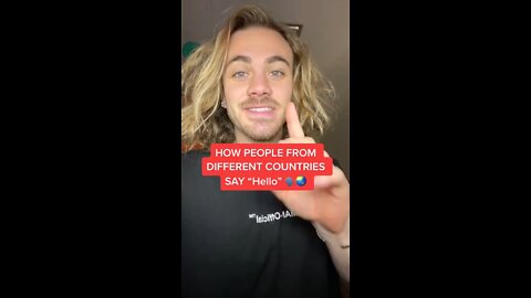 HOW TO SAY HELLO IN DIFFERENT COUNTRIES