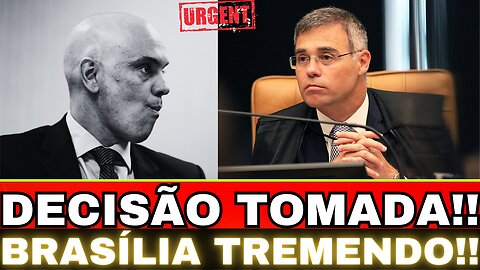 AGORA: MENDONÇA TOMA DECISÃO!! BRASÍLIA PEGA FOGO!! TENSÃO TOTAL