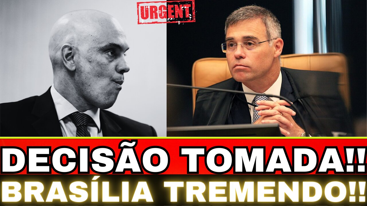AGORA: MENDONÇA TOMA DECISÃO!! BRASÍLIA PEGA FOGO!! TENSÃO TOTAL