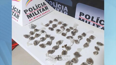Manhuaçu: policia apreende drogas com adolescentes no bairro São Vicente