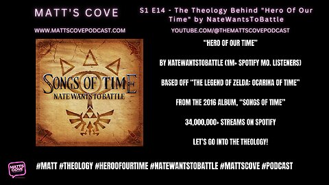 MATT'S COVE - (S1 E14) - The Theology Behind "Hero Of Our Time" by NateWantsToBattle